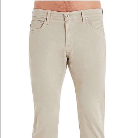 Ag Adriano Goldschmied Other - AG Jeans Protege Light Khaki Slim fit Jeans